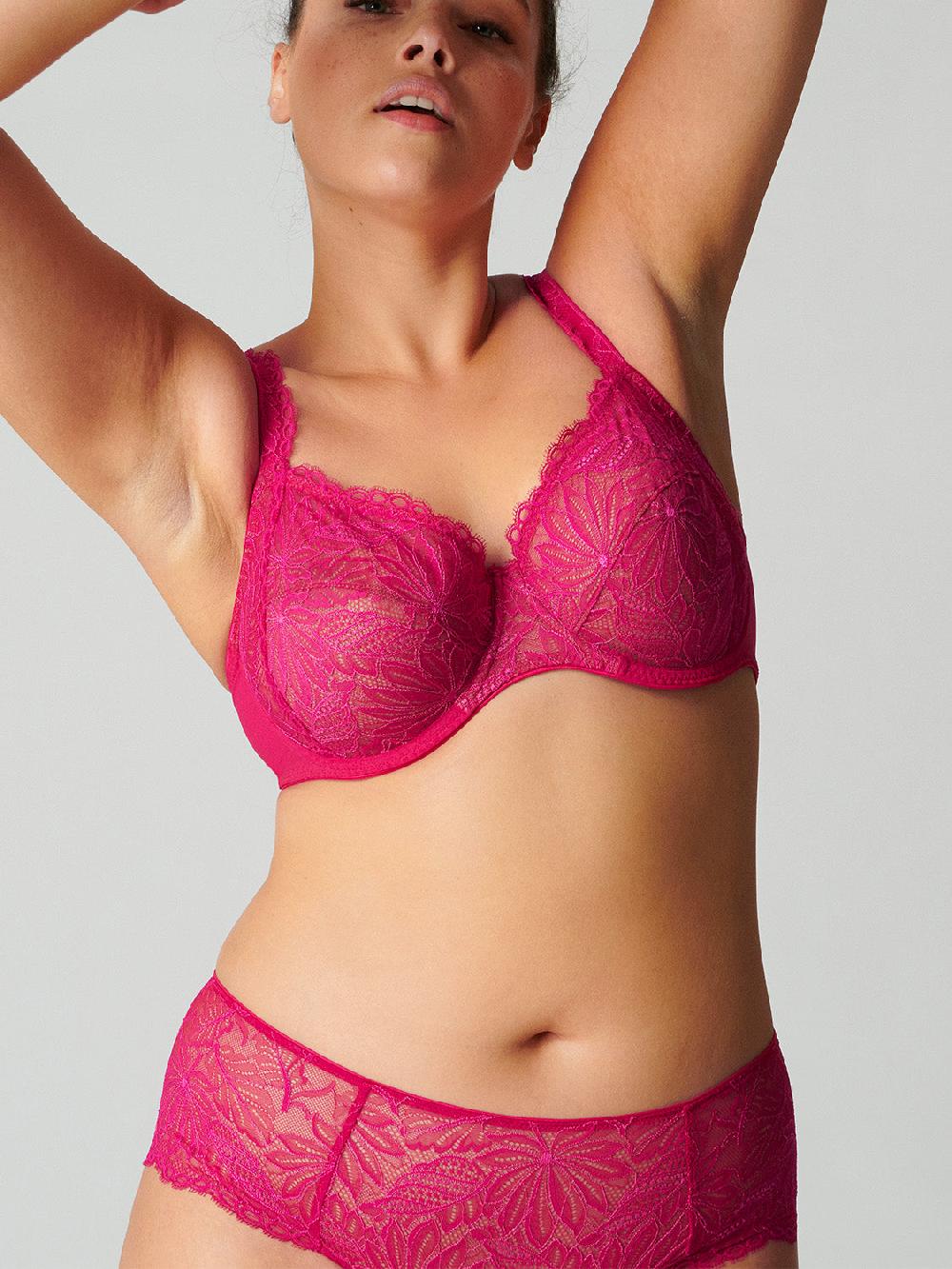 Simone Pérèle Soutien-gorge Avec Armature Decollete Carre - Framboise