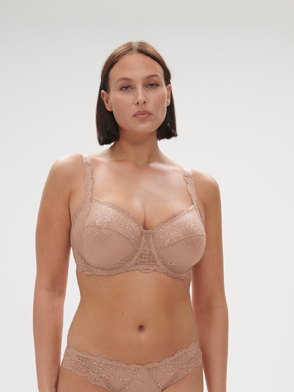 simone pérèle Soutien-gorge avec armature décolleté carré - Peau