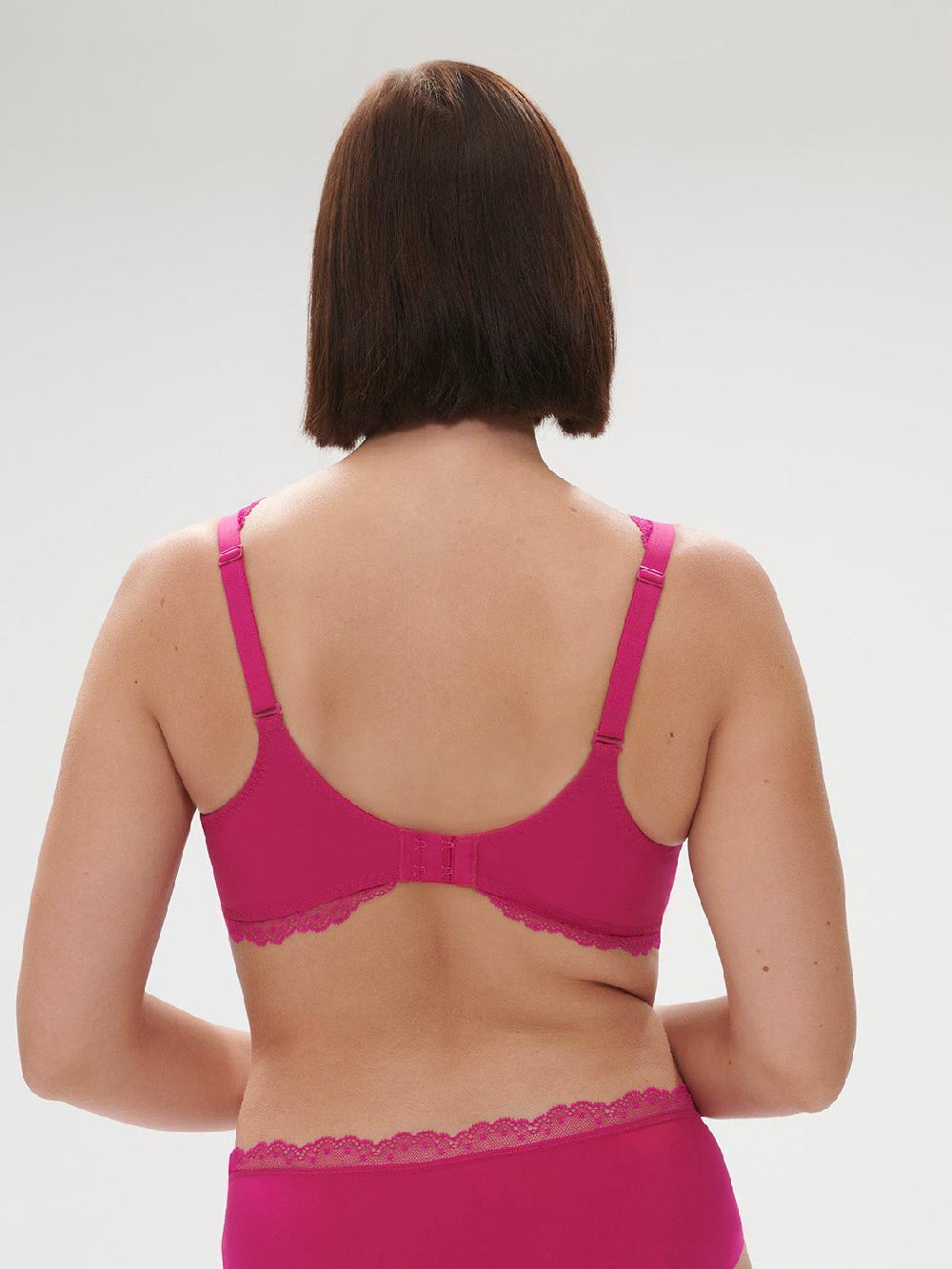 Simone Pérèle Soutien-gorge Avec Armature Décolleté Carré - Rose Hibiscus