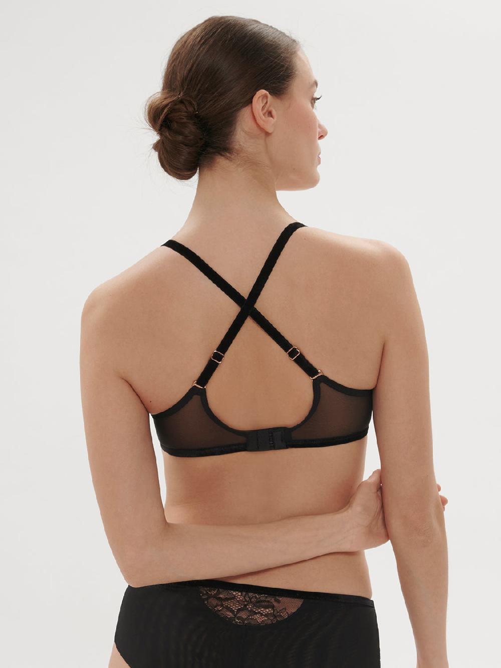 Simone Pérèle Soutien-gorge Avec Armature Décolleté Plongeant - Noir