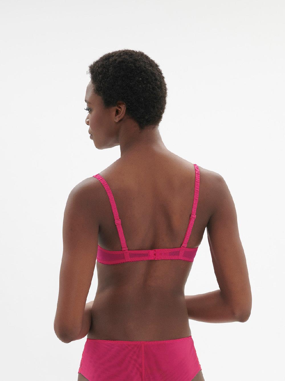 Simone Pérèle Soutien-gorge Avec Armature Décolleté Plongeant - Rose Disco