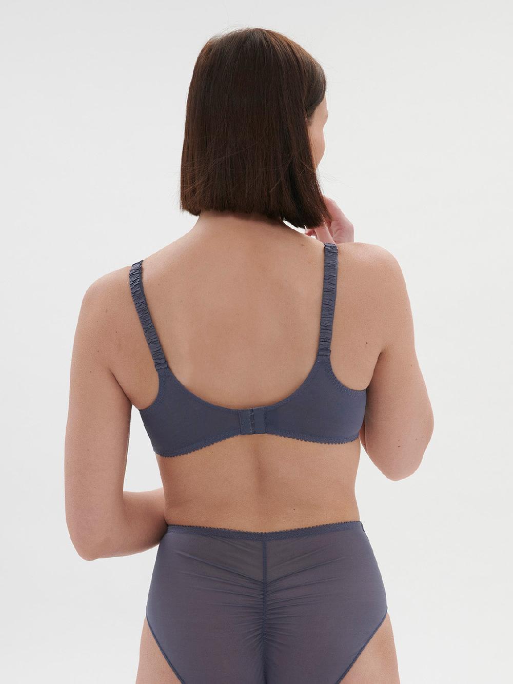 Simone Pérèle Soutien-gorge Avec Armature Emboitant - Bleu Cendre