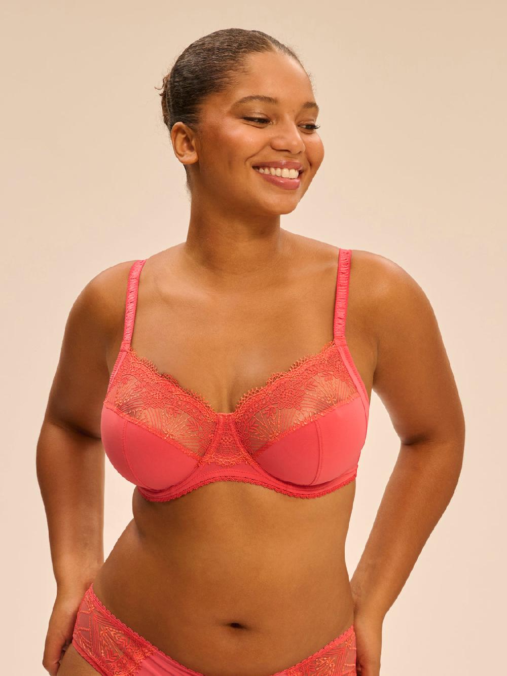 simone pérèle Soutien-gorge avec armature emboitant - Coralia simone pérèle Soutien-gorge avec armature emboitant - Coralia