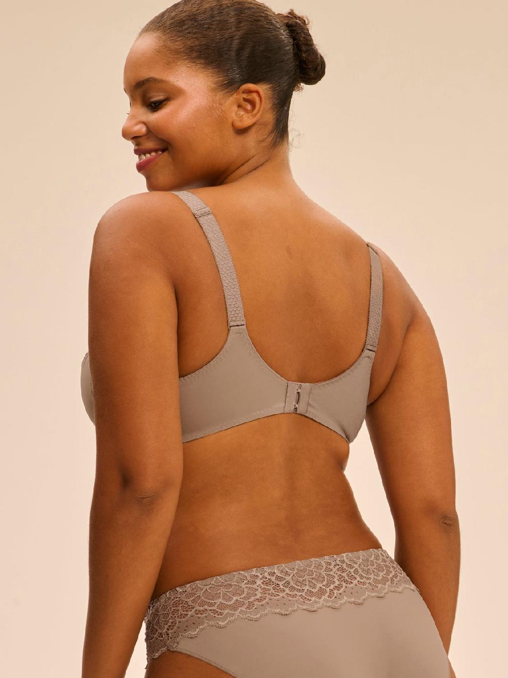 Simone Pérèle Soutien-gorge Avec Armature Emboitant - Grège