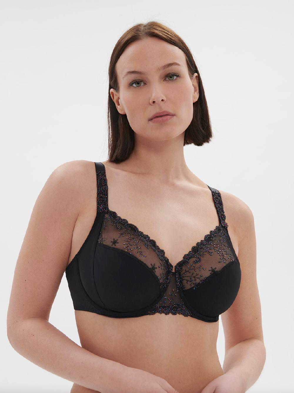 Simone Pérèle Soutien-gorge Avec Armature Emboitant - Noir Gem