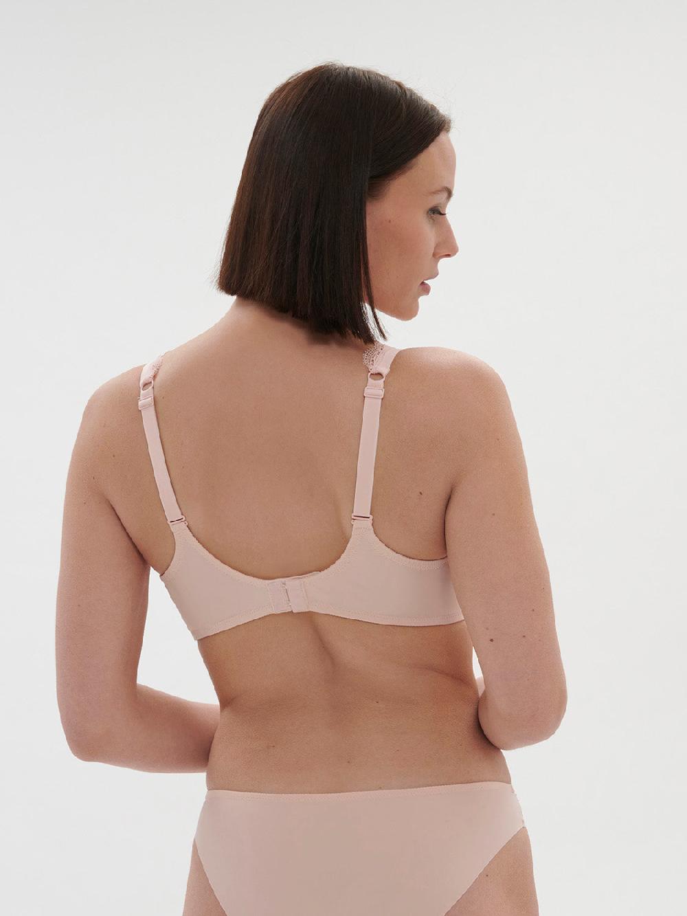 Simone Pérèle Soutien-gorge Avec Armature Emboitant - Poudre Pétale