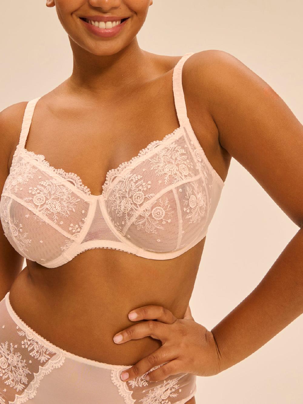 Simone Pérèle Soutien-gorge Avec Armature Emboitant - Rose Sakura