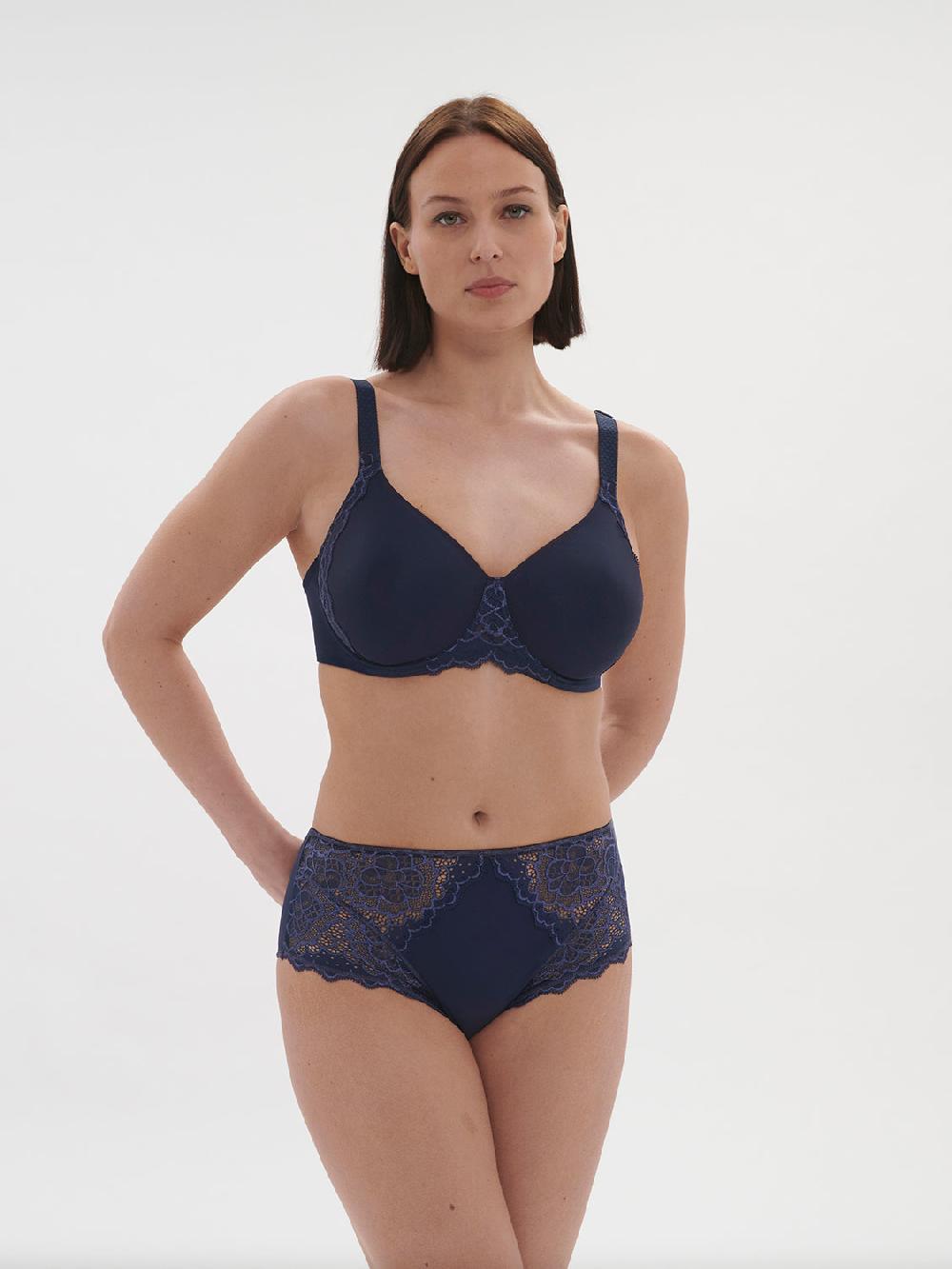 Simone Pérèle Soutien-gorge Avec Armature Moulé Rigide - Encre