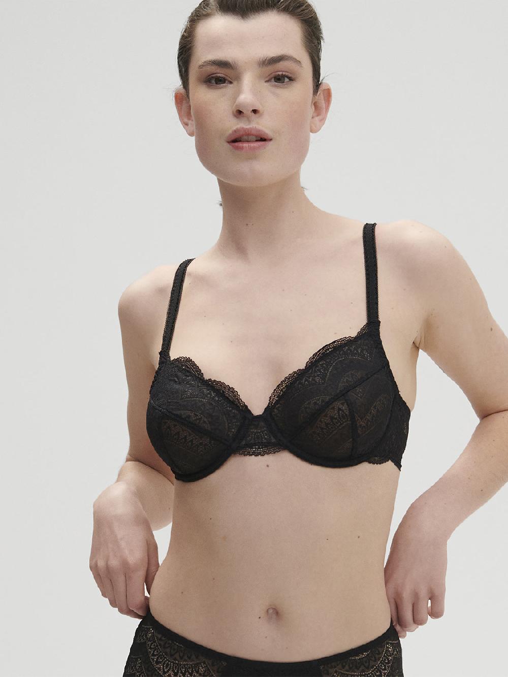 simone pérèle Soutien-gorge avec armatures classique - Noir