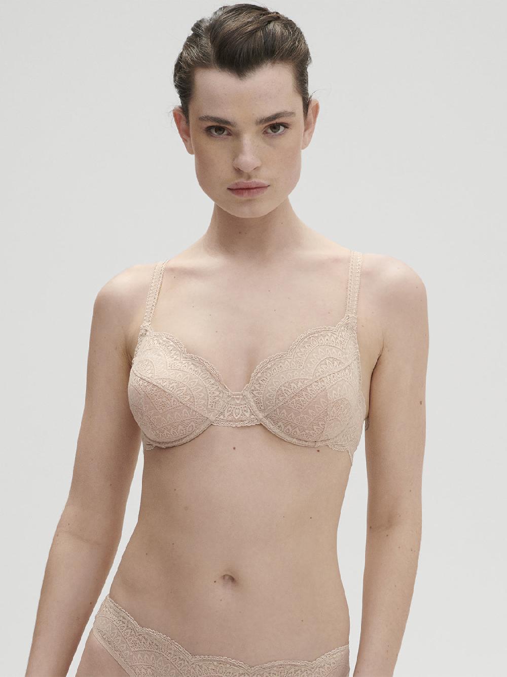 simone pérèle Soutien-gorge avec armatures classique - Peau Rosée