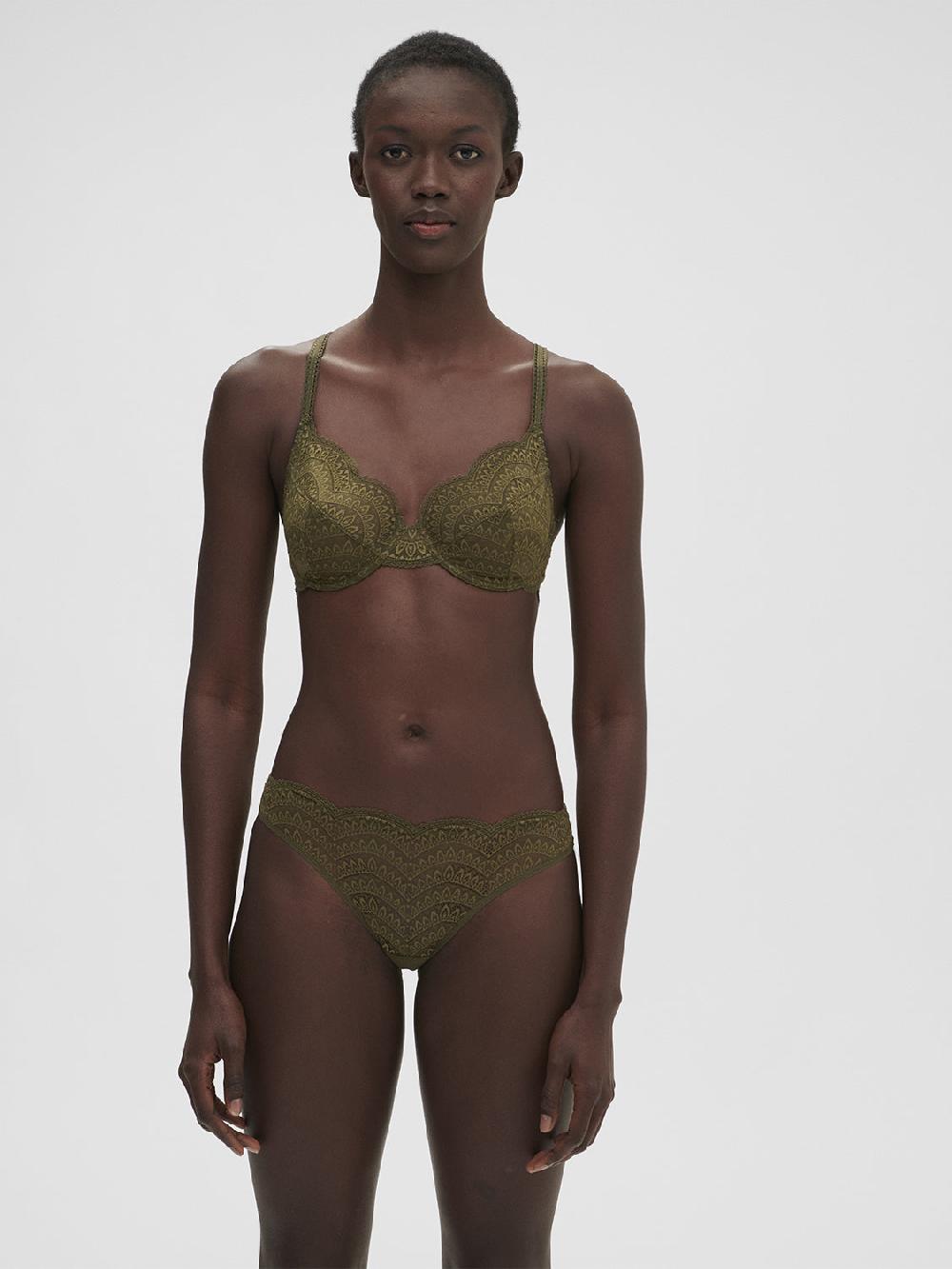 Simone Pérèle Soutien-gorge Avec Armatures classique - Vert Aventure