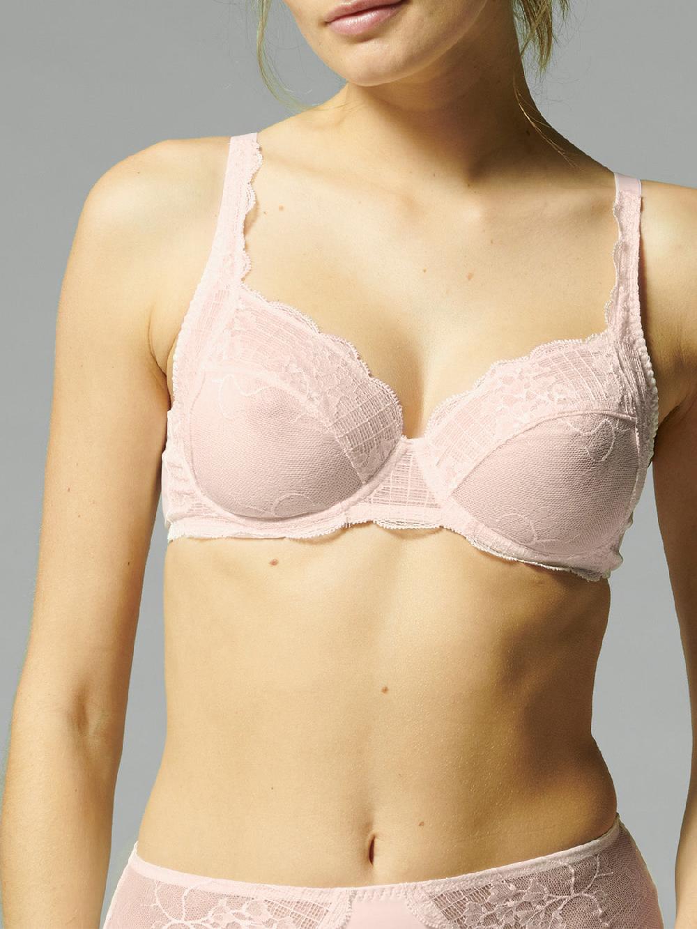 Simone Pérèle Soutien-gorge Avec Armatures Decollete Carre - Rose Sakura
