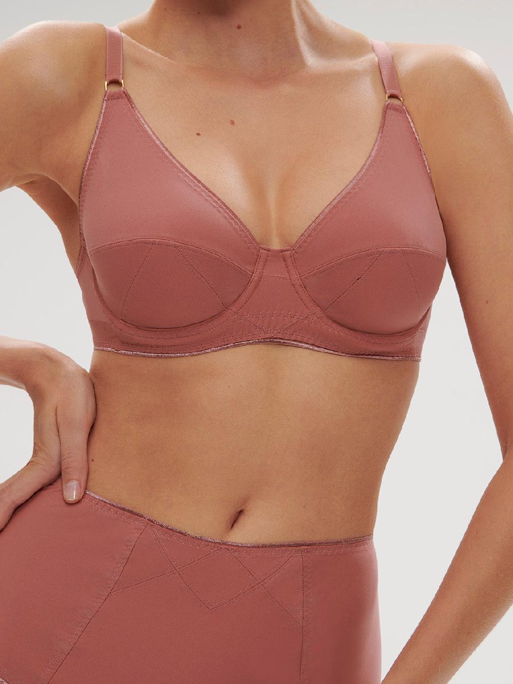 Simone Pérèle Soutien-gorge Avec Armatures Décolleté - Litchi