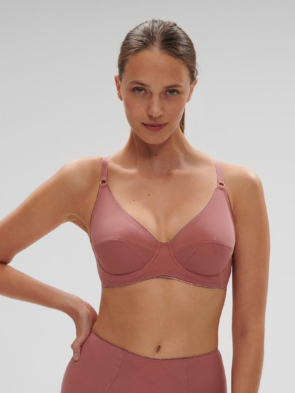 simone pérèle Soutien-gorge avec armatures décolleté - Litchi