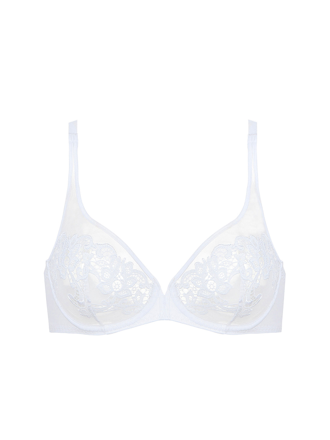 Simone Pérèle Soutien-gorge Avec Armatures Décolleté Plongeant - Blanc
