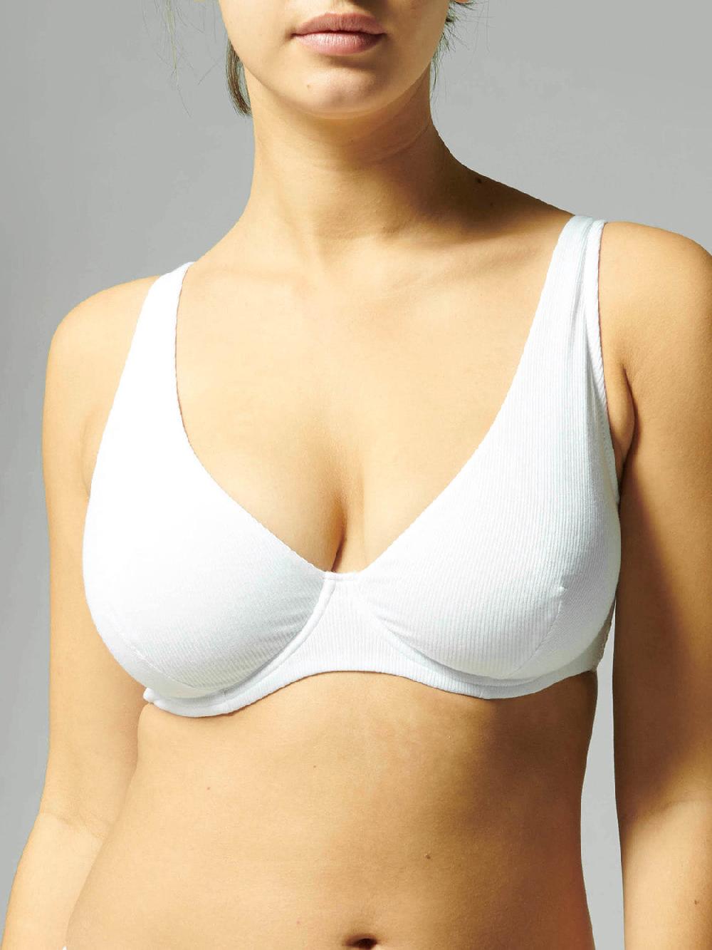 Simone Pérèle Soutien-gorge Avec Armatures Décolleté Plongeant - Blanc