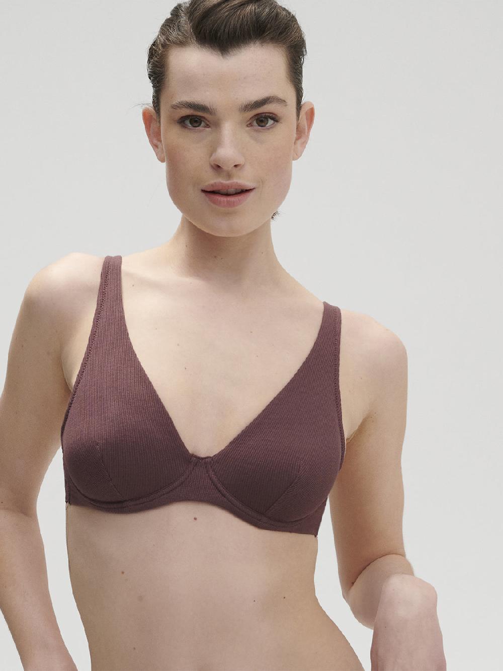 simone pérèle Soutien-gorge avec armatures décolleté plongeant - Byzantin