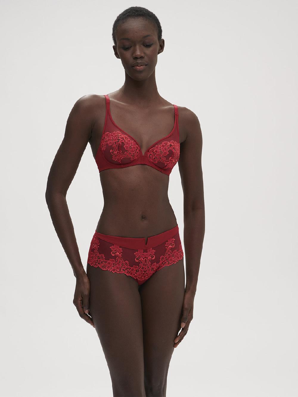 Simone Pérèle Soutien-gorge Avec Armatures Décolleté Plongeant - Lipstick