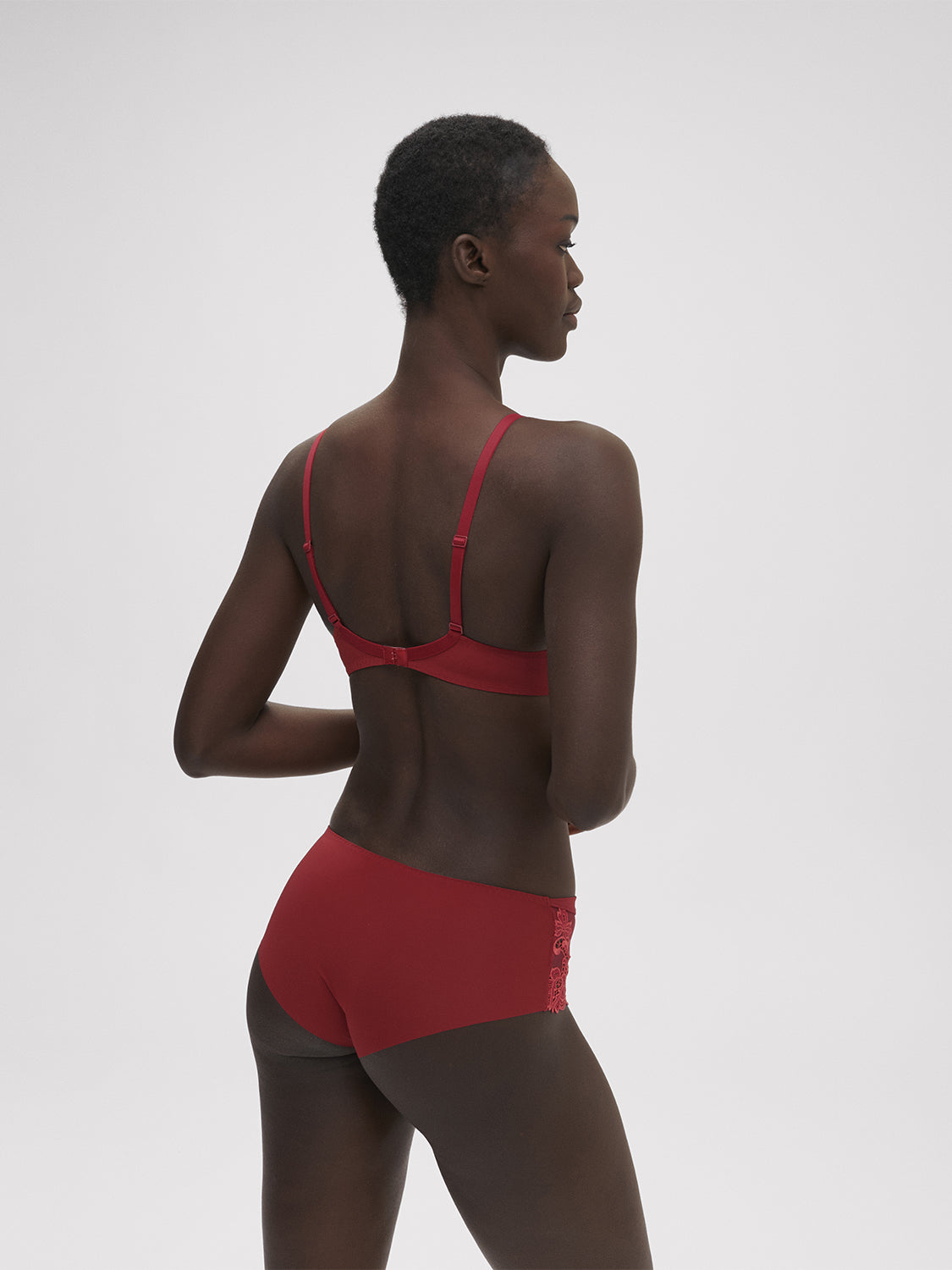 Simone Pérèle Soutien-gorge Avec Armatures Décolleté Plongeant - Lipstick