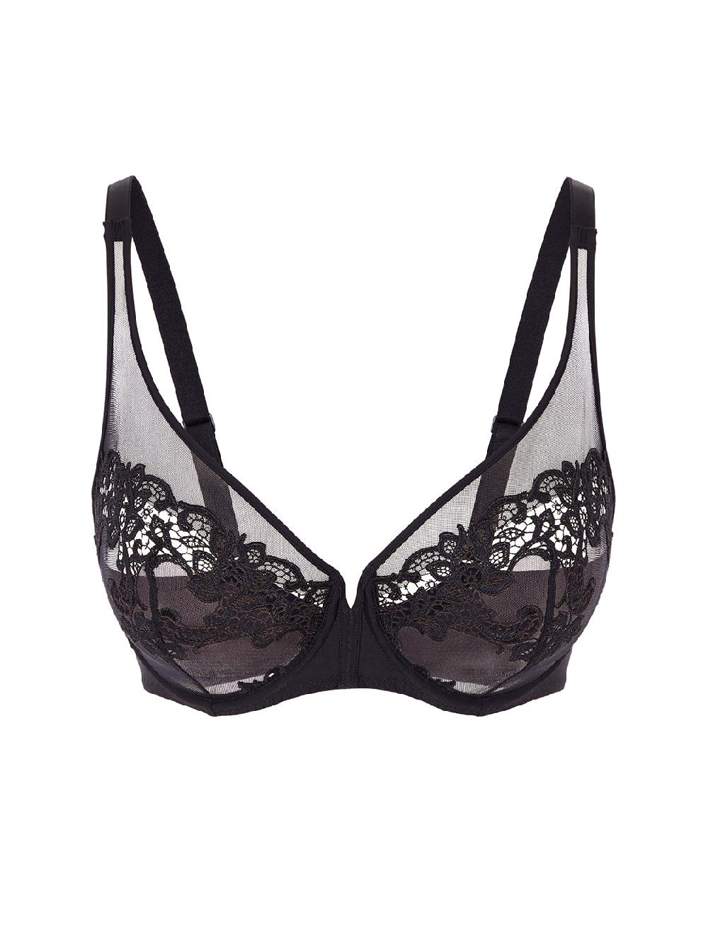 Simone Pérèle Soutien-gorge Avec Armatures Décolleté Plongeant - Noir