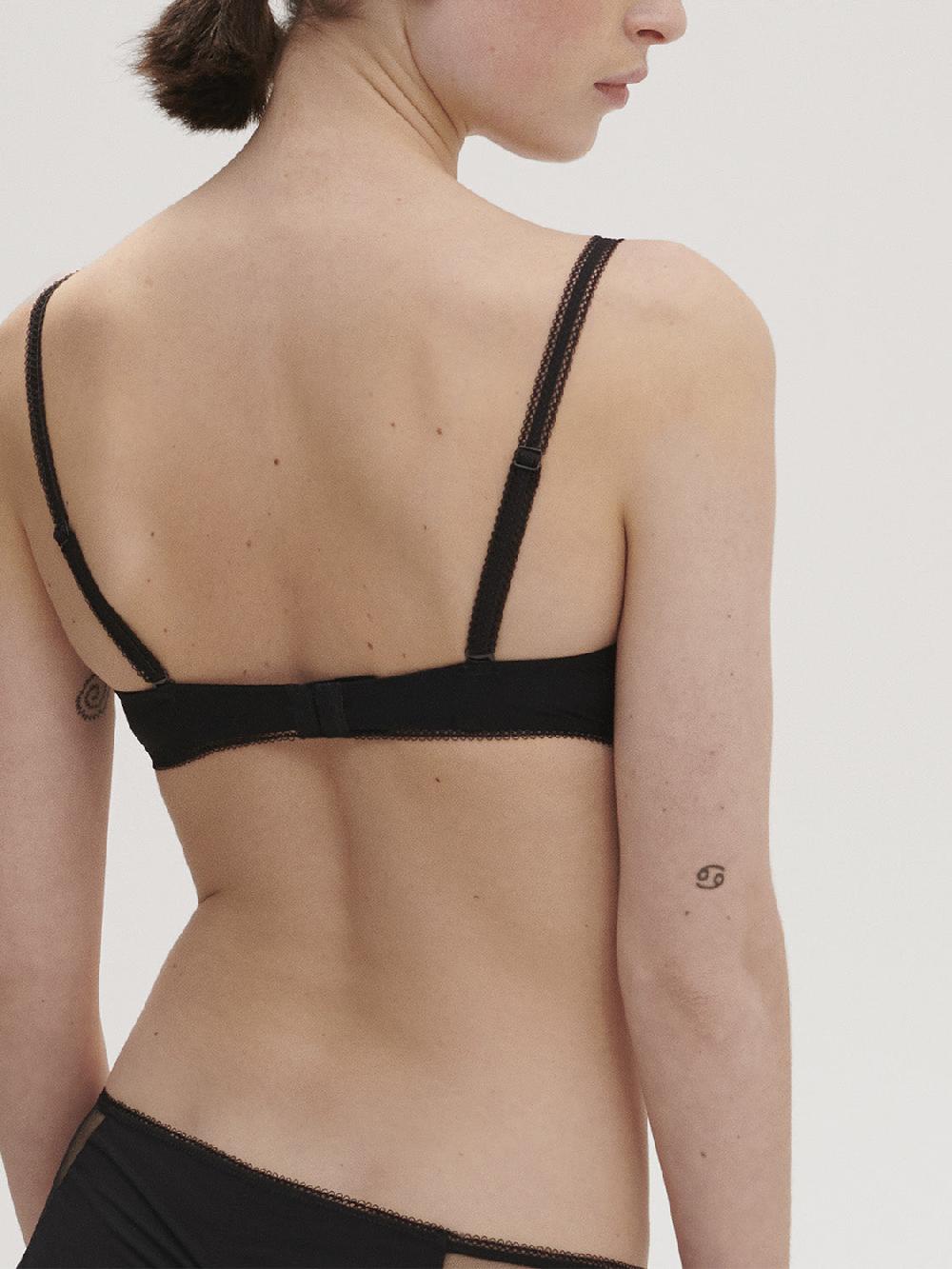 Simone Pérèle Soutien-gorge Avec Armatures Décolleté Plongeant - Noir