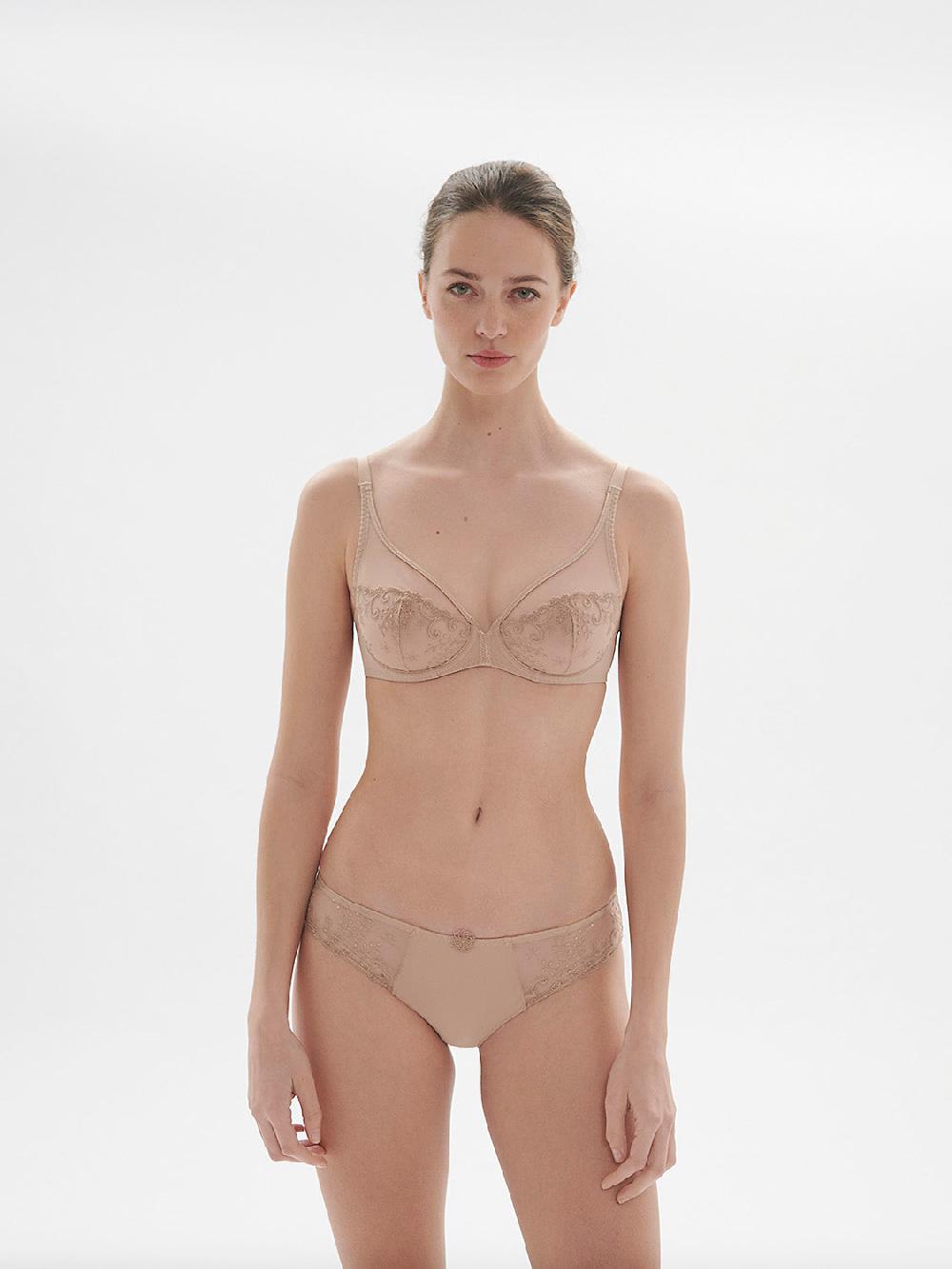 Simone Pérèle Soutien-gorge Avec Armatures Décolleté Plongeant - Peau