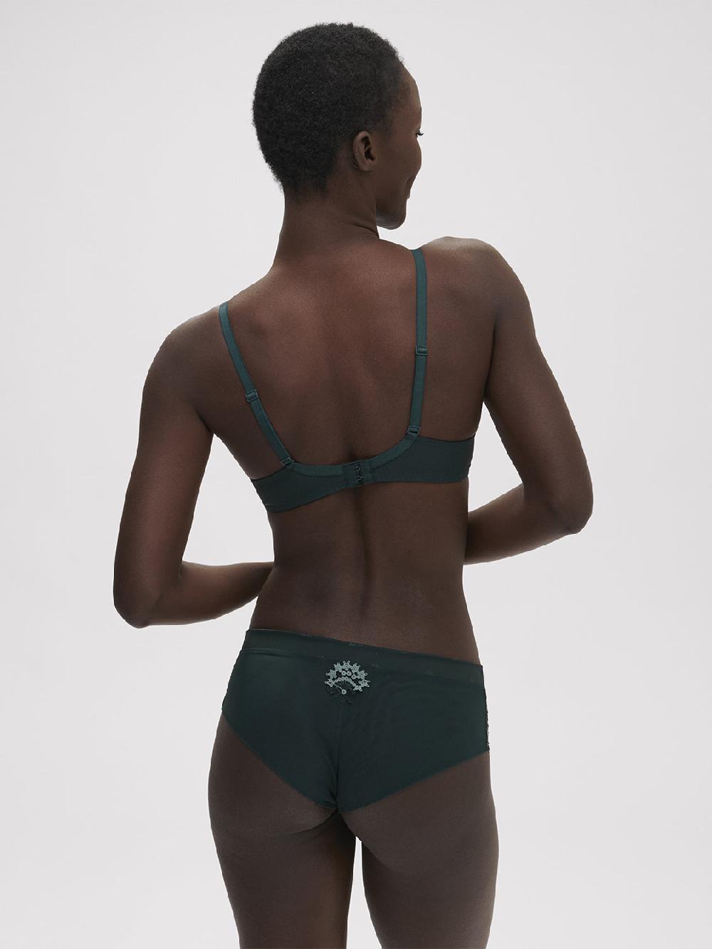 Simone Pérèle Soutien-gorge Avec Armatures Décolleté Plongeant - Vert Kolsaï