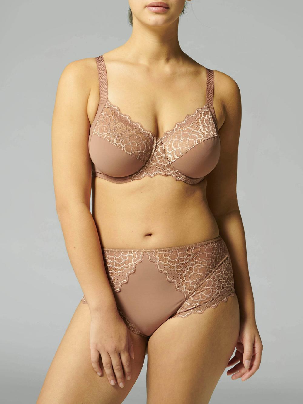 Simone Pérèle Soutien-gorge Avec Armatures Emboîtant - Brun Coco