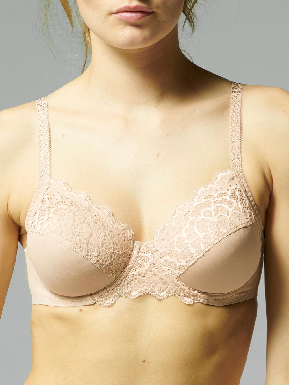 Simone Pérèle Soutien-gorge Avec Armatures Emboîtant - Peau Rosée