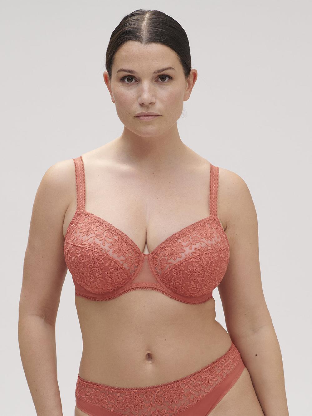 simone pérèle Soutien-gorge avec armatures emboitant - Rose Texas