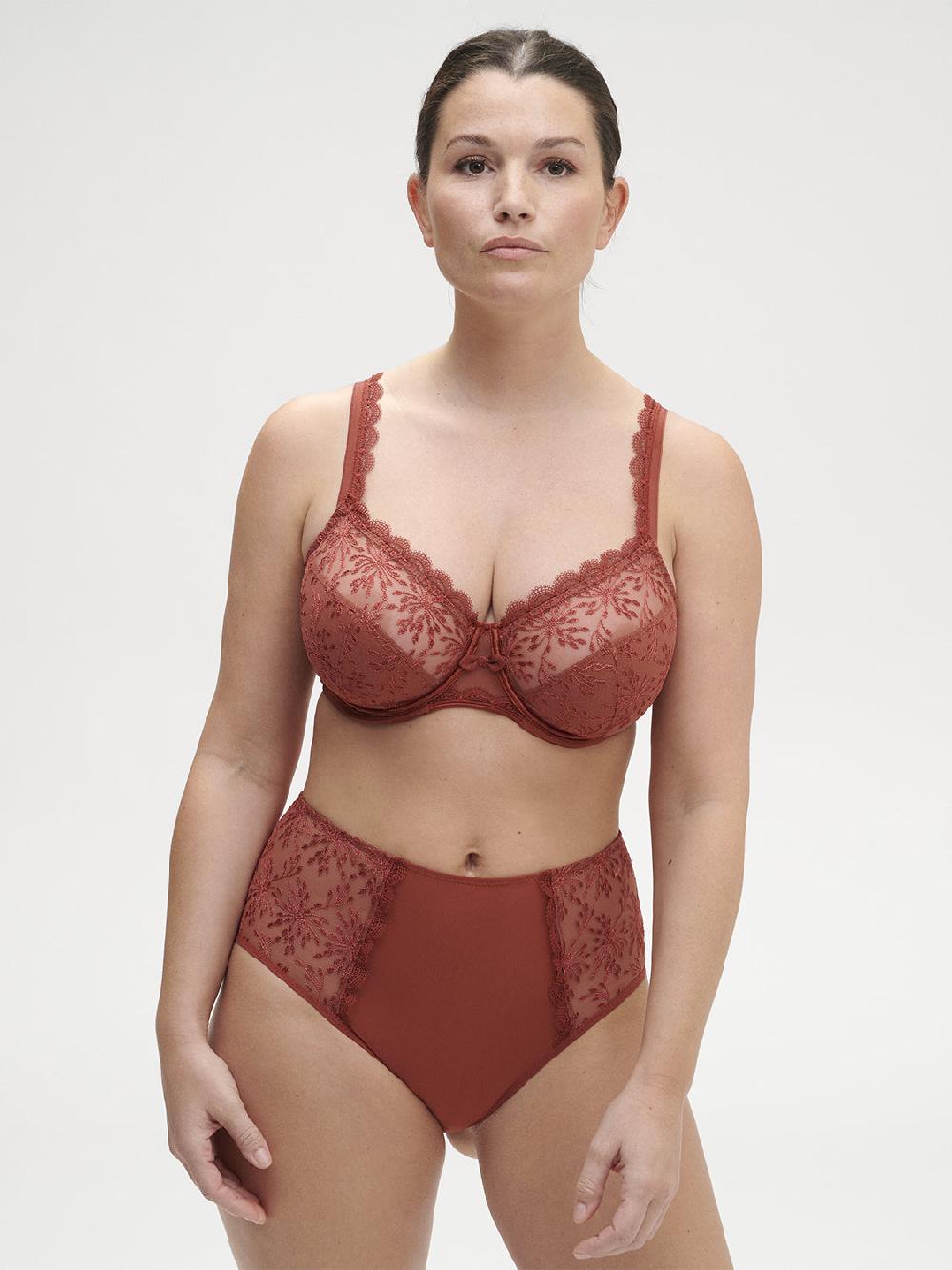 Simone Pérèle Soutien-gorge Avec Armatures Emboitant - Terre De Sienne