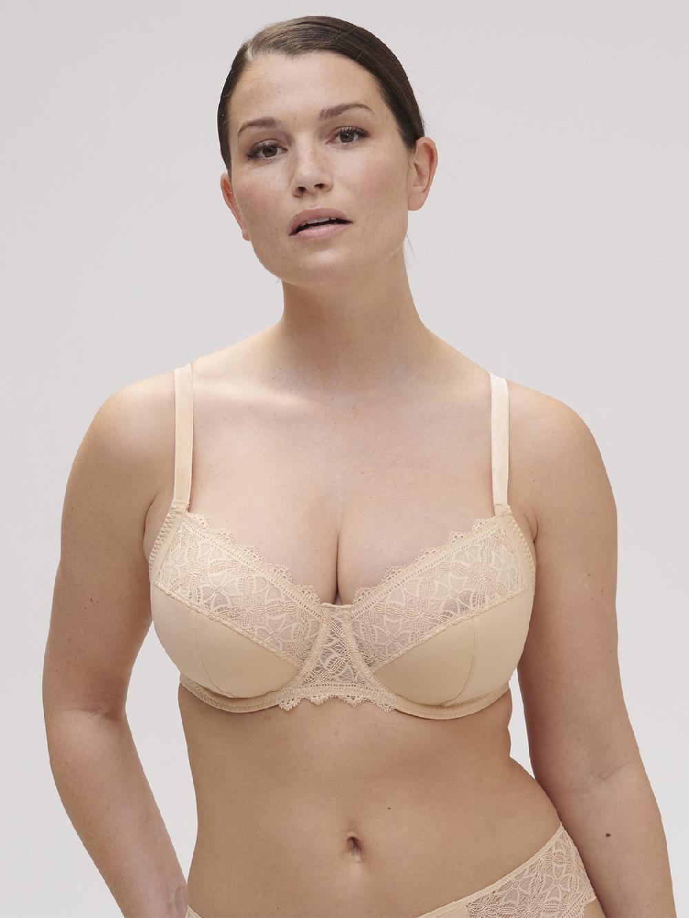 simone pérèle Soutien-gorge avec armatures emboitant - Vanille