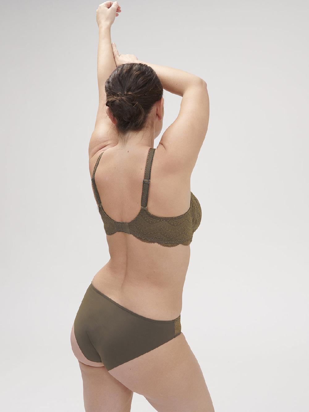 Simone Pérèle Soutien-gorge Avec Armatures Emboitant - Vert Aventure