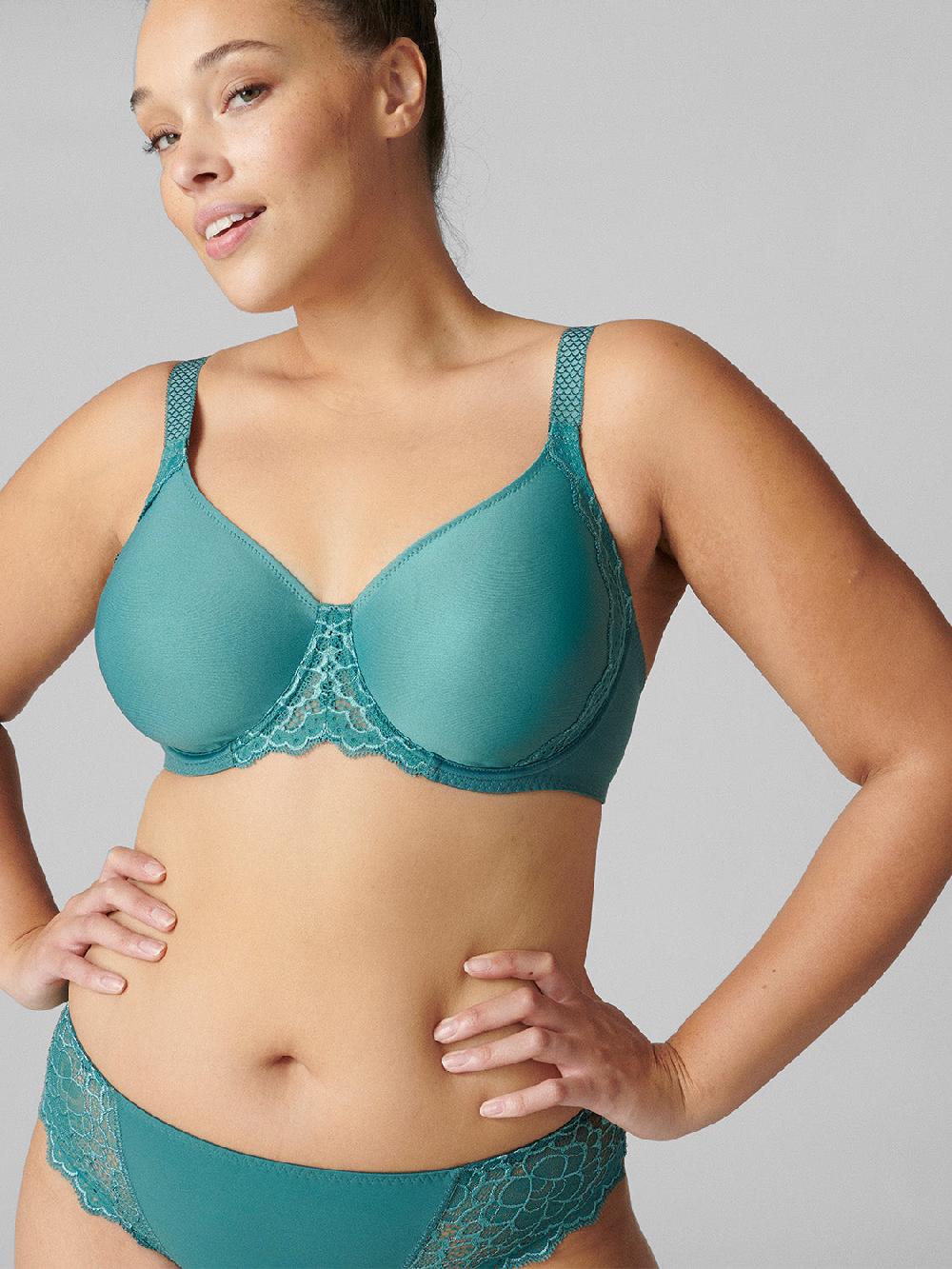 Simone Pérèle Soutien-gorge Avec Armatures Moulé Rigide - Vert Boréal