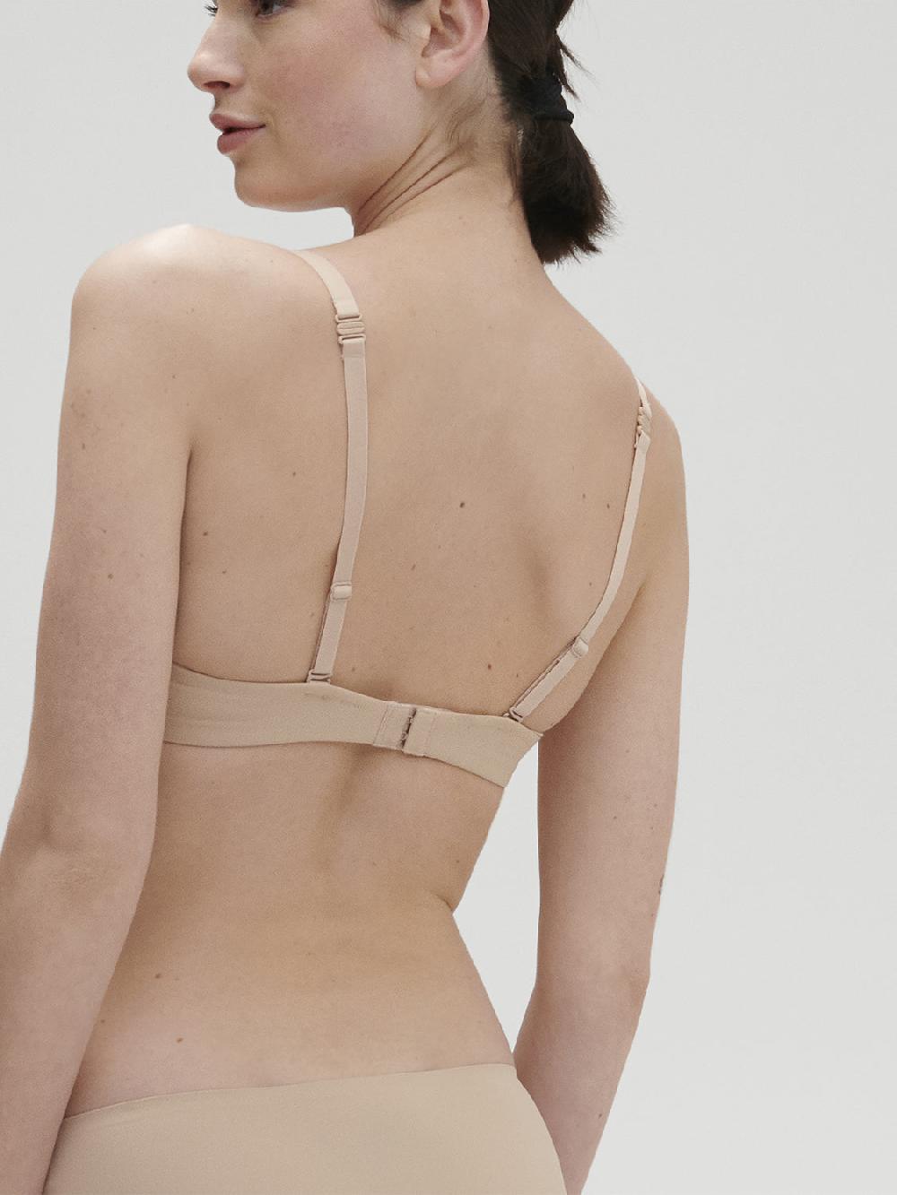 Simone Pérèle Soutien-gorge Coque Emboitante Décolleté Plongeant - Peau Rosée