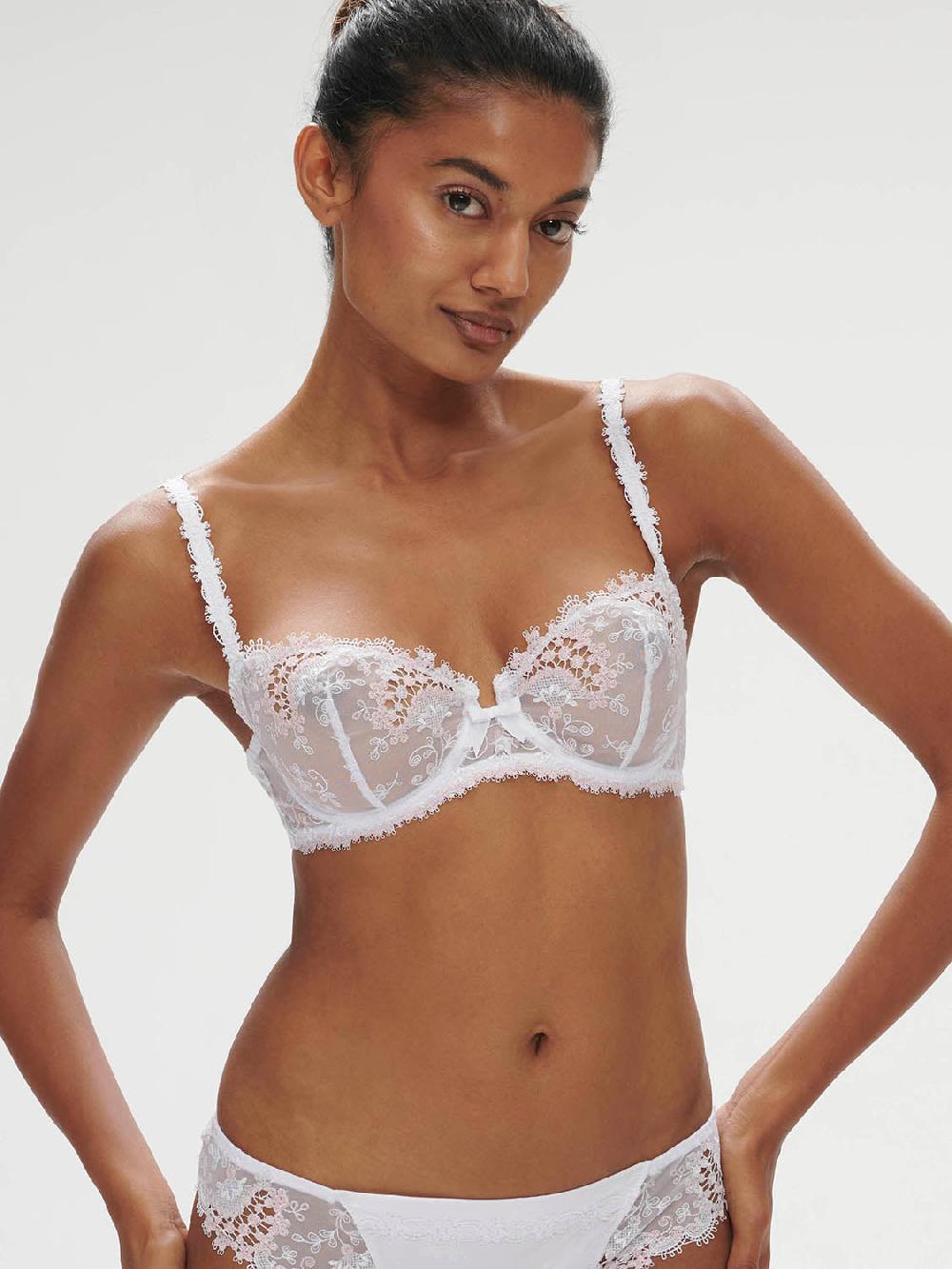 simone pérèle Soutien-gorge corbeille - Blanc Cristal