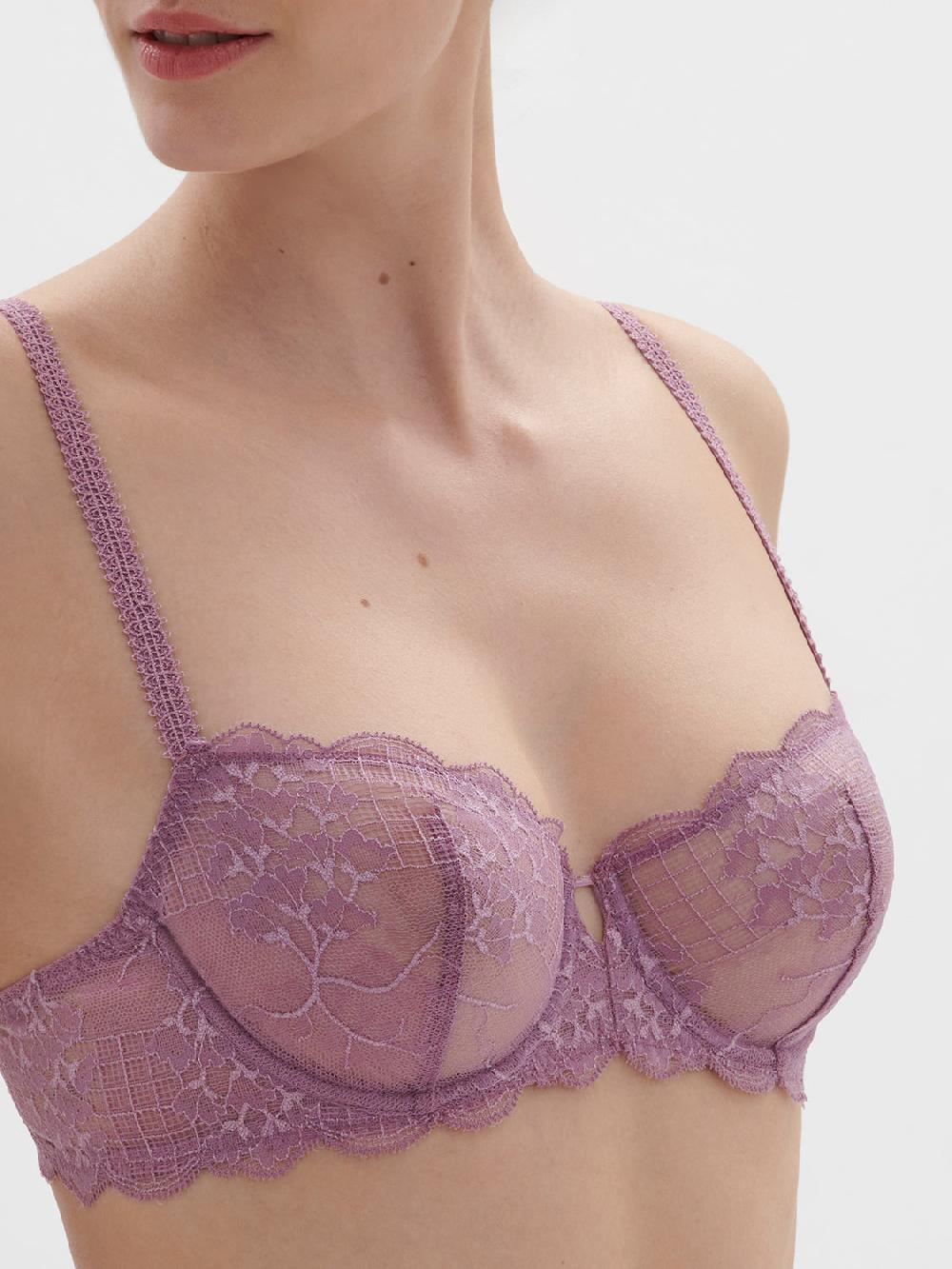 Simone Pérèle Soutien-gorge Corbeille - Mauve Glamour