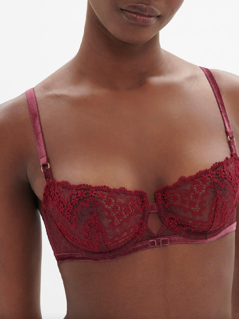 Simone Pérèle Soutien-gorge Corbeille - Rouge Spinelle