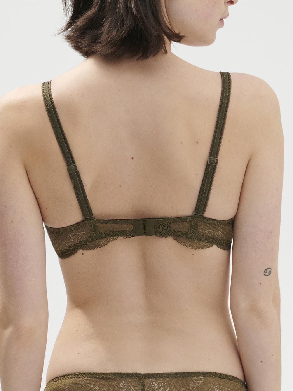 Simone Pérèle Soutien-gorge Corbeille - Vert Aventure