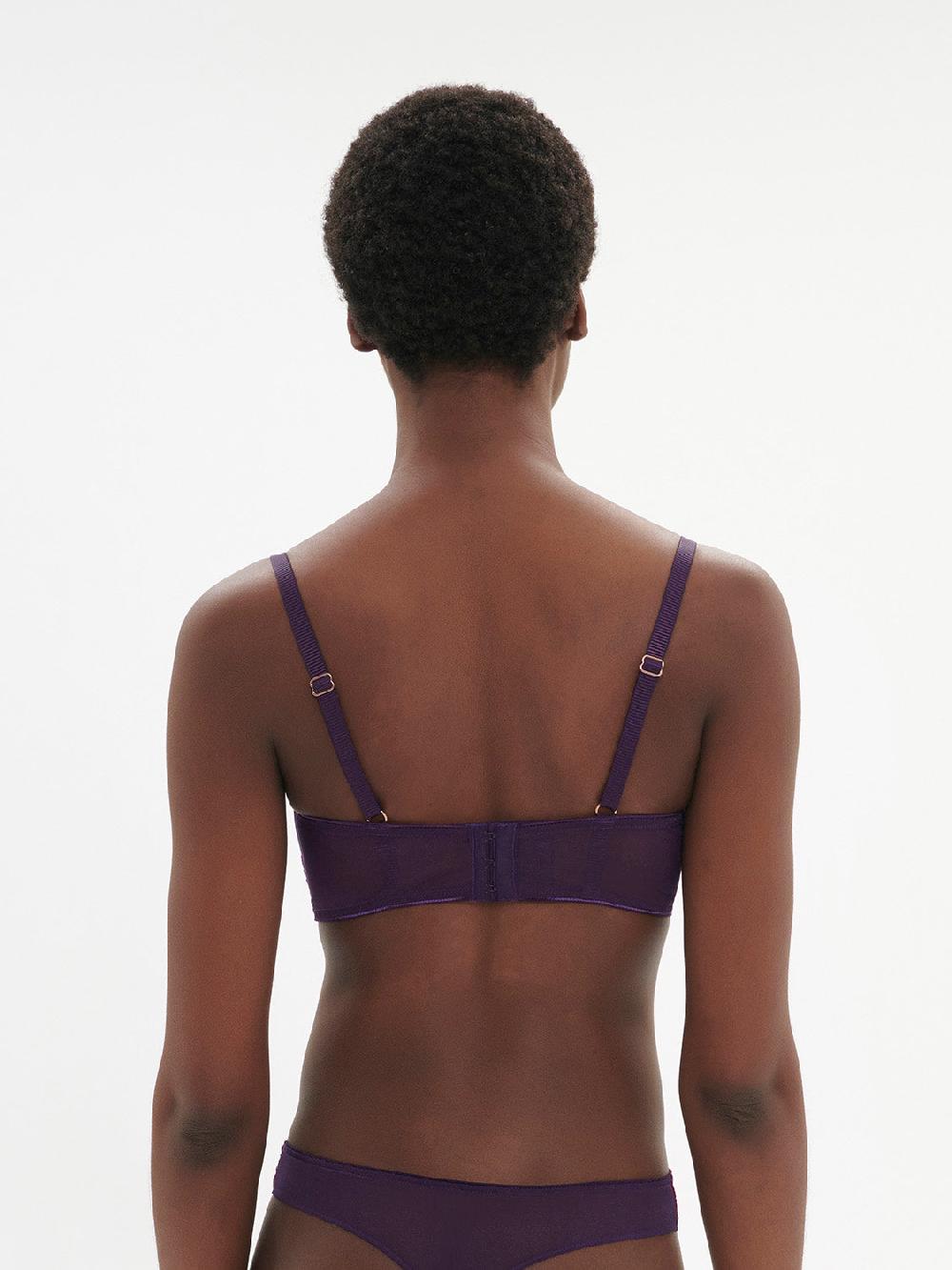 Simone Pérèle Soutien-gorge Corbeille - Violet Euphoria
