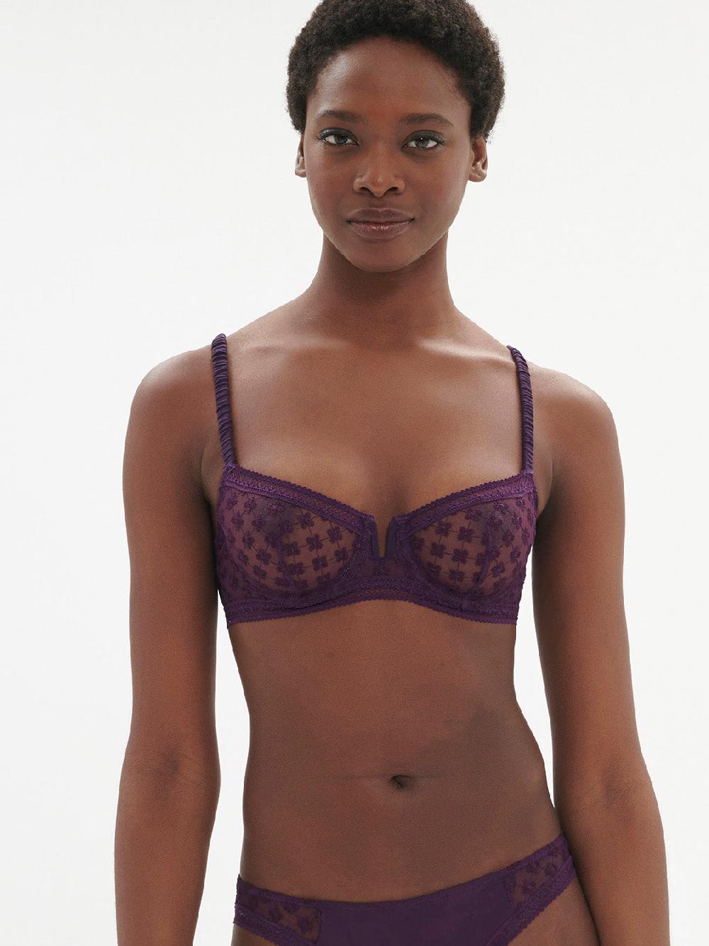 simone pérèle Soutien-gorge corbeille - Violet Euphoria