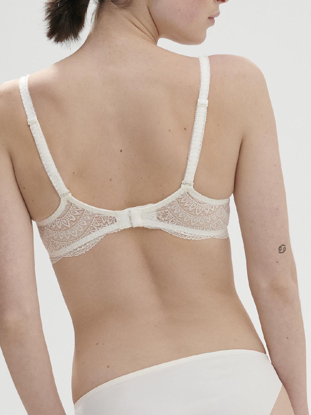 Simone Pérèle Soutien-gorge Décolleté Carré En Spacer 3D - Naturel