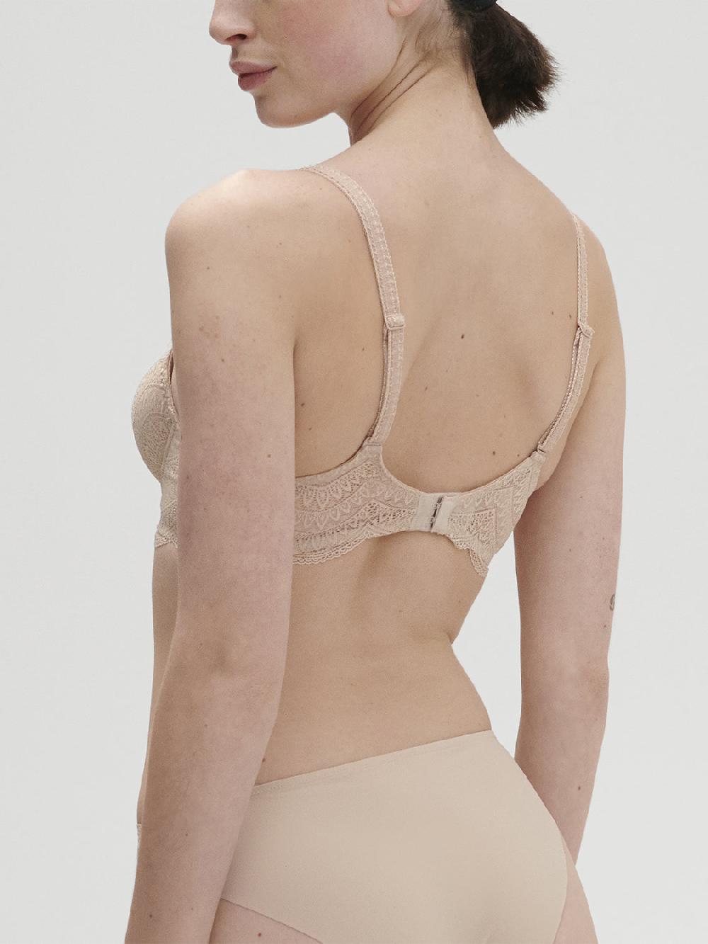Simone Pérèle Soutien-gorge Décolleté Carré En Spacer 3D - Peau Rosée