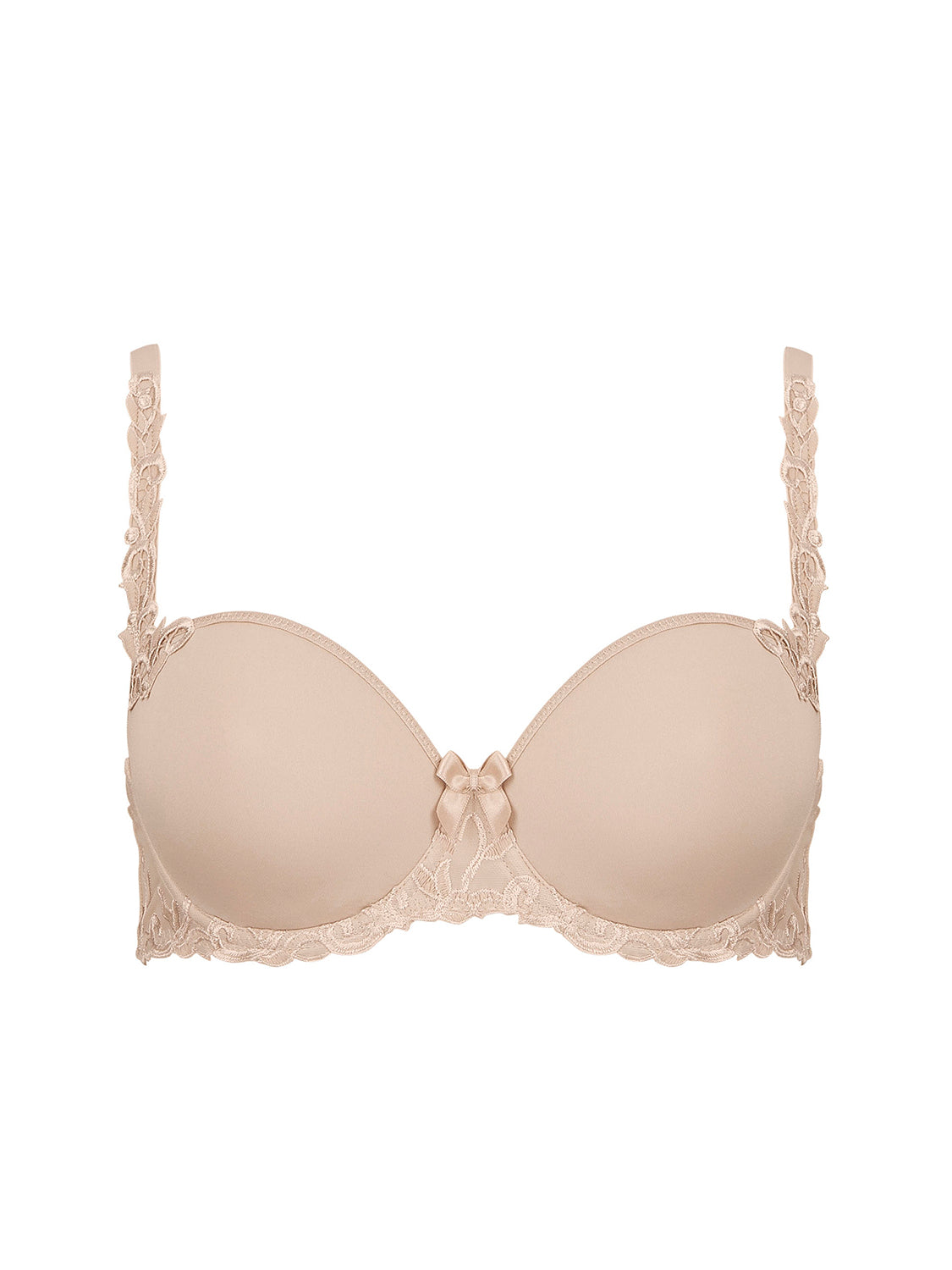 Simone Pérèle Soutien-gorge Décolleté Carré En Spacer 3D - Peau Rosée