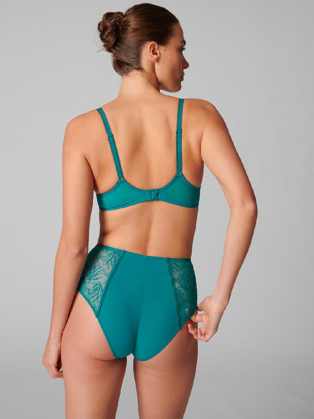 Simone Pérèle Soutien-gorge Décolleté Carré En Spacer 3D - Vert émeraude