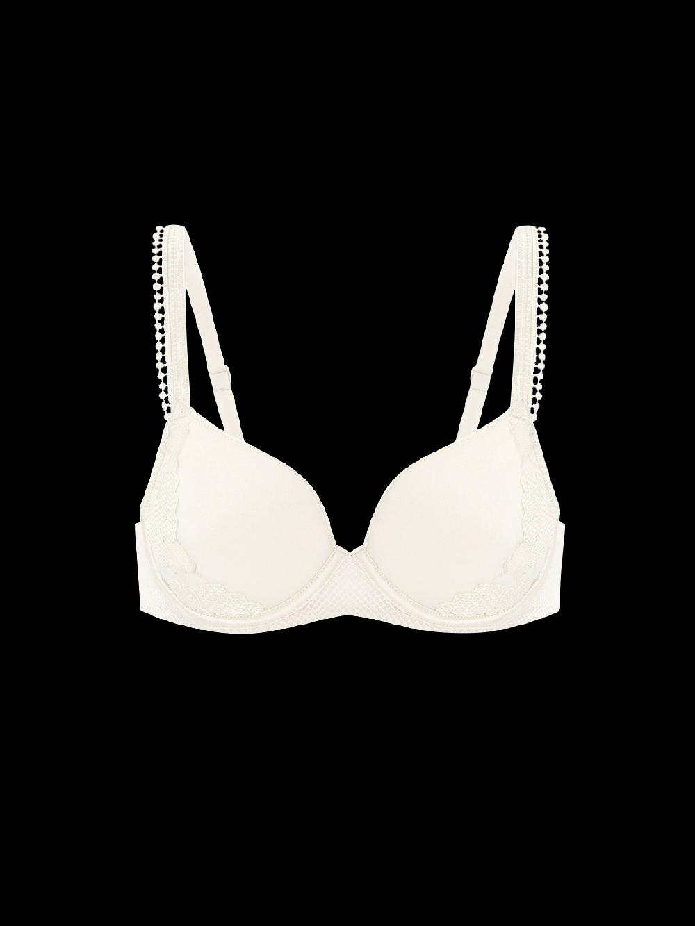 simone pérèle Soutien-gorge emboitant décolleté plongeant - Naturel
