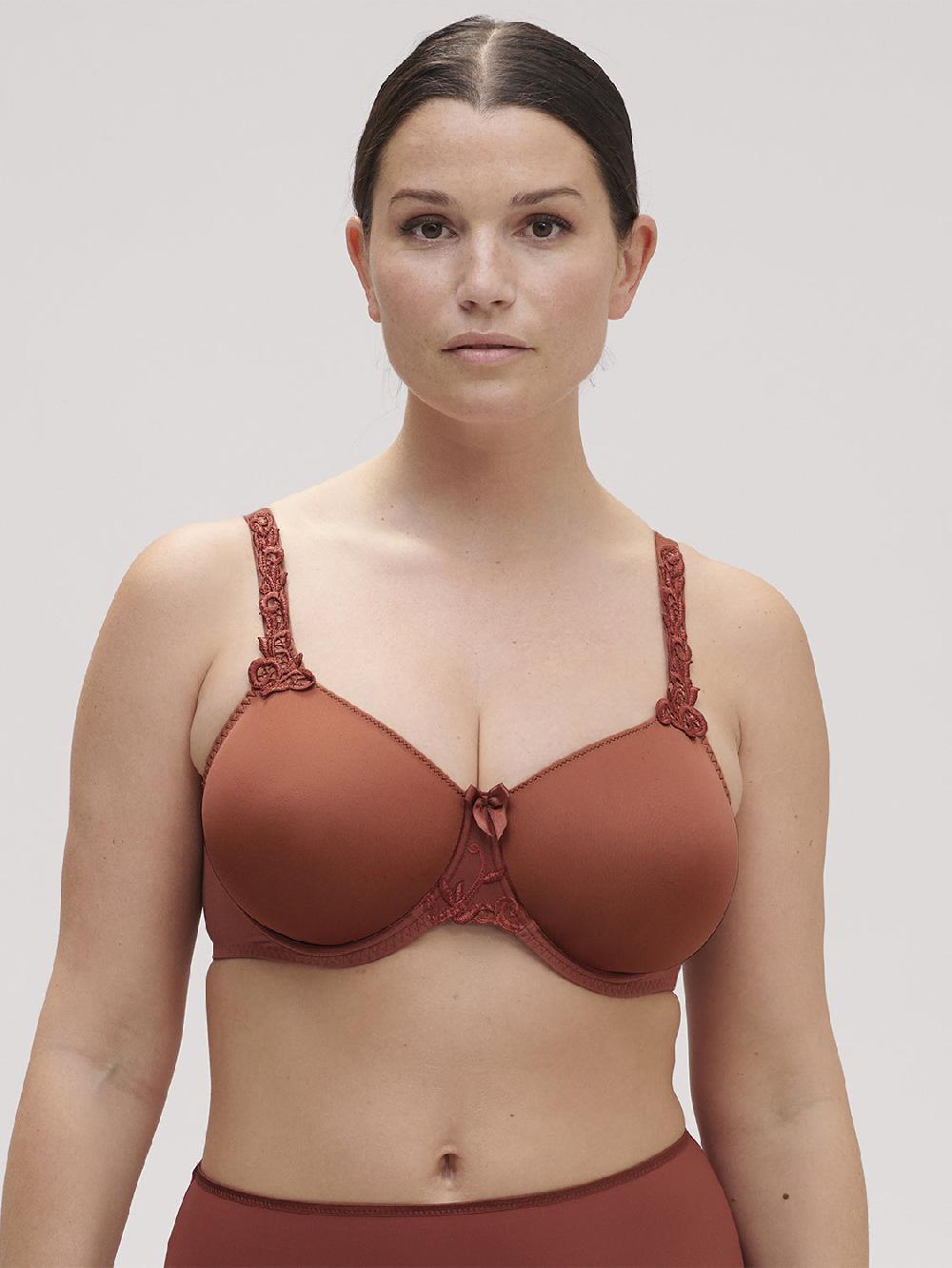 simone pérèle Soutien-gorge emboitant moulé - Brun Canyon