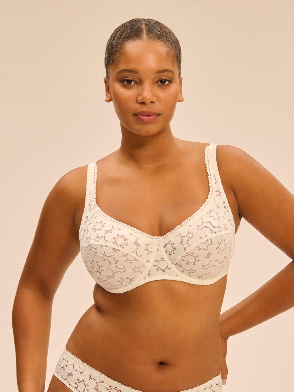 Simone Pérèle Soutien-gorge Emboitant Plongeant - Naturel