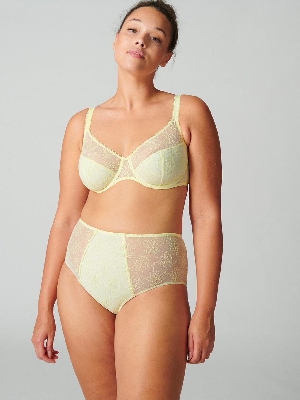 Simone Pérèle Soutien-gorge Emboitant Pour Poitrine Généreuse - Jaune Yuzu