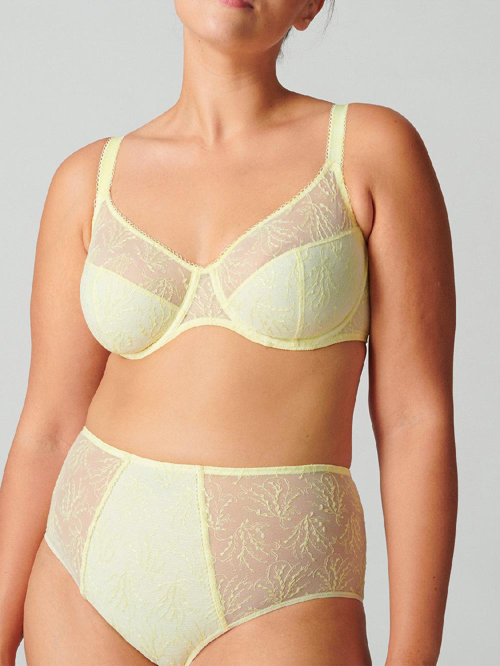 Simone Pérèle Soutien-gorge Emboitant Pour Poitrine Généreuse - Jaune Yuzu